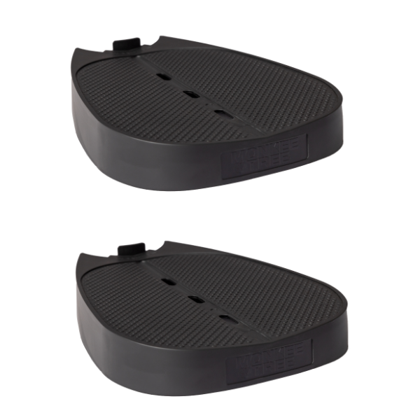 Pair of cat tree branches in black