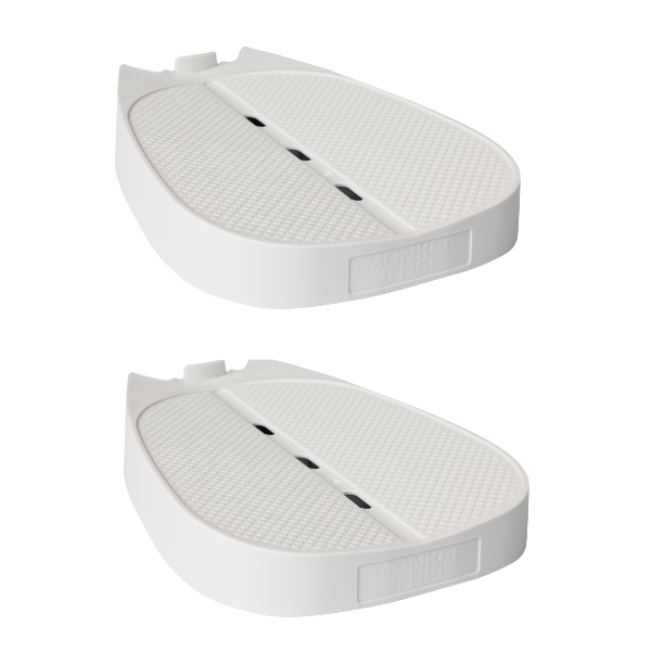 Pair of cat tree branches in grey